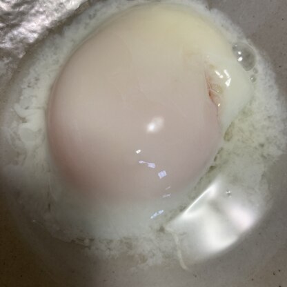 とても簡単に温泉卵ができました。レシピありがとうございました。